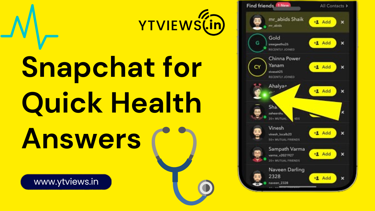 Snapchat: A New Place for Quick Health Answers!