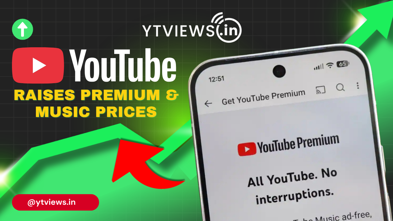 YouTube Raises Premium & Music Prices