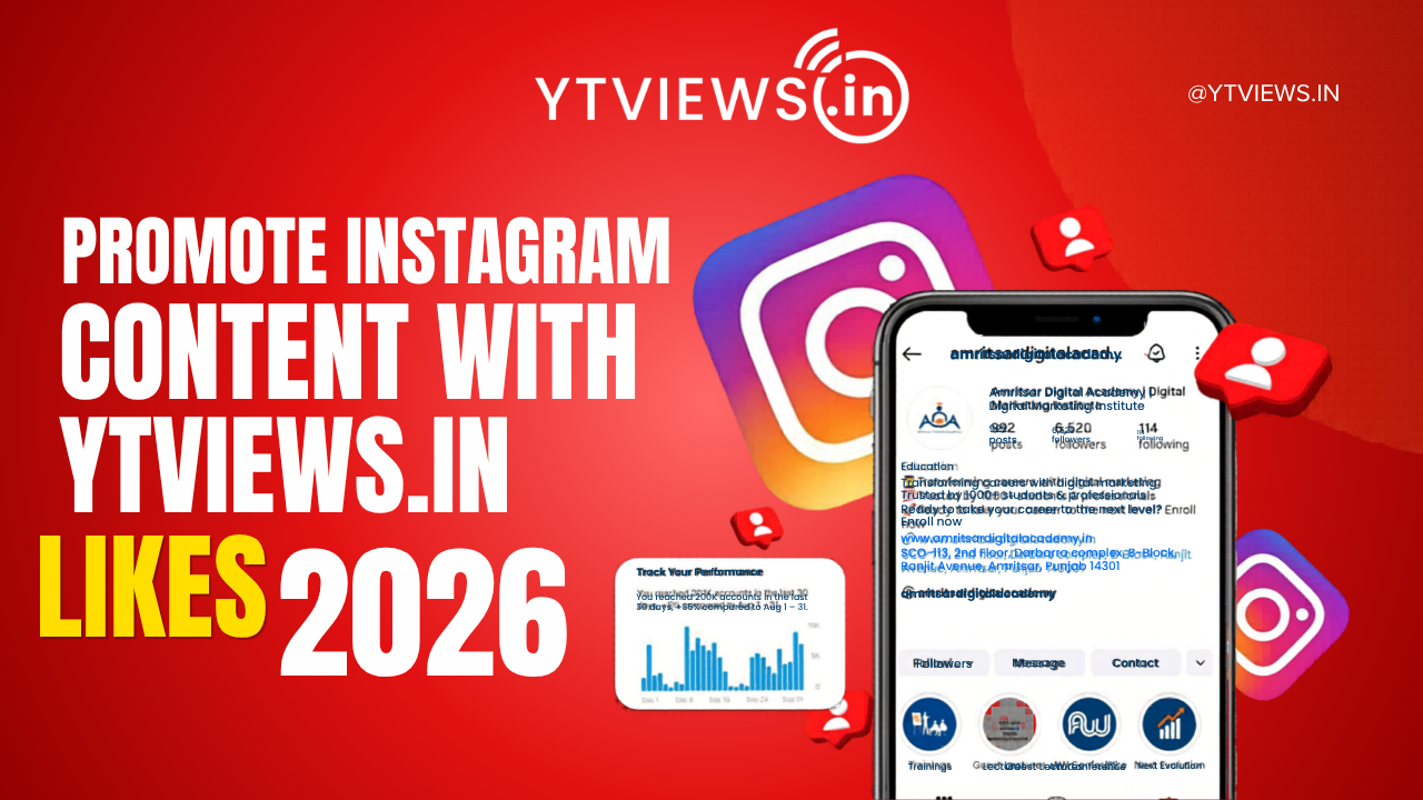 How can you promote Instagram content by using Ytviews Instagram likes services in 2026