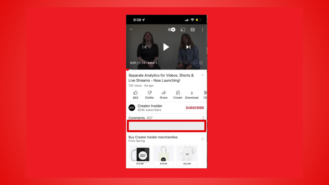 YouTube Studio introduces Smart Comment Search to help creators quickly find and manage relevant comments.