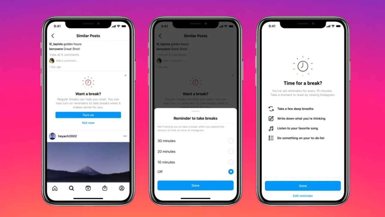 Instagram Take a Break feature faces questions