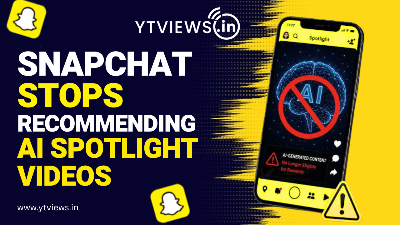 Snapchat Stops Recommending Fully AI-Generated Spotlight Videos — What Does It Mean for Creators?