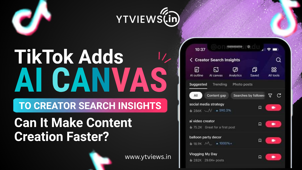 TikTok Adds AI Canvas to Creator Search Insights — Can It Make Content Creation Faster?