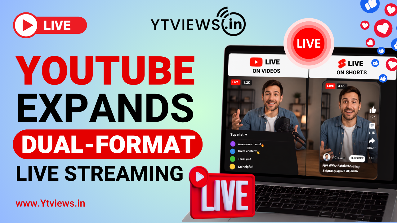 YouTube Expands Dual-Format Live Streaming — What It Means for Creators