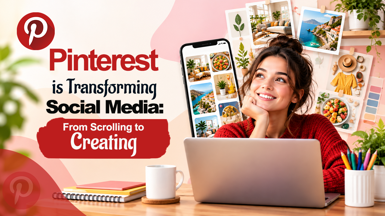 Pinterest is Transforming social media: From Scrolling to Creating