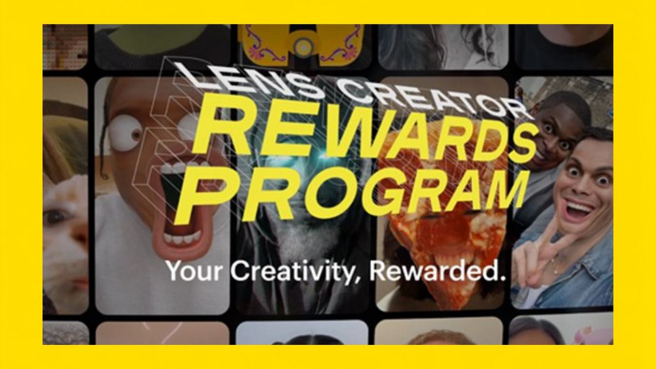 AR lens creators Reward Program on Snapchat
