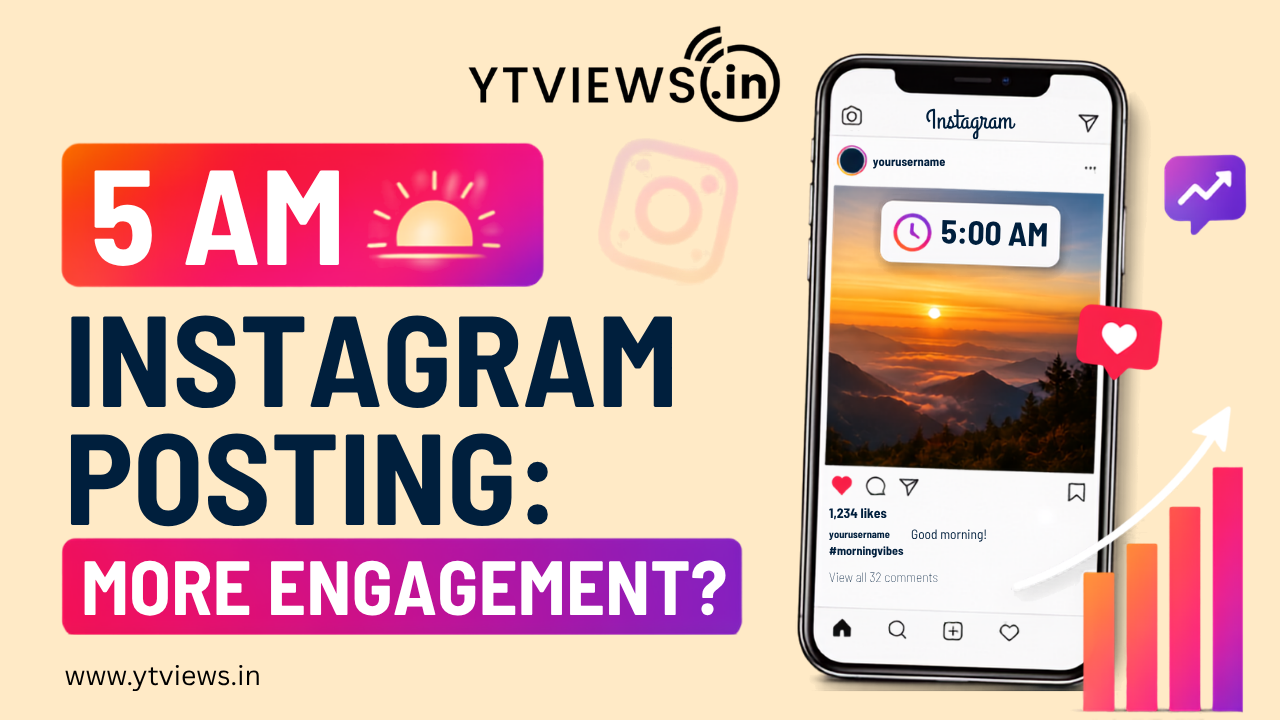 Why Posting at 5 AM Could Get You More Instagram Engagement