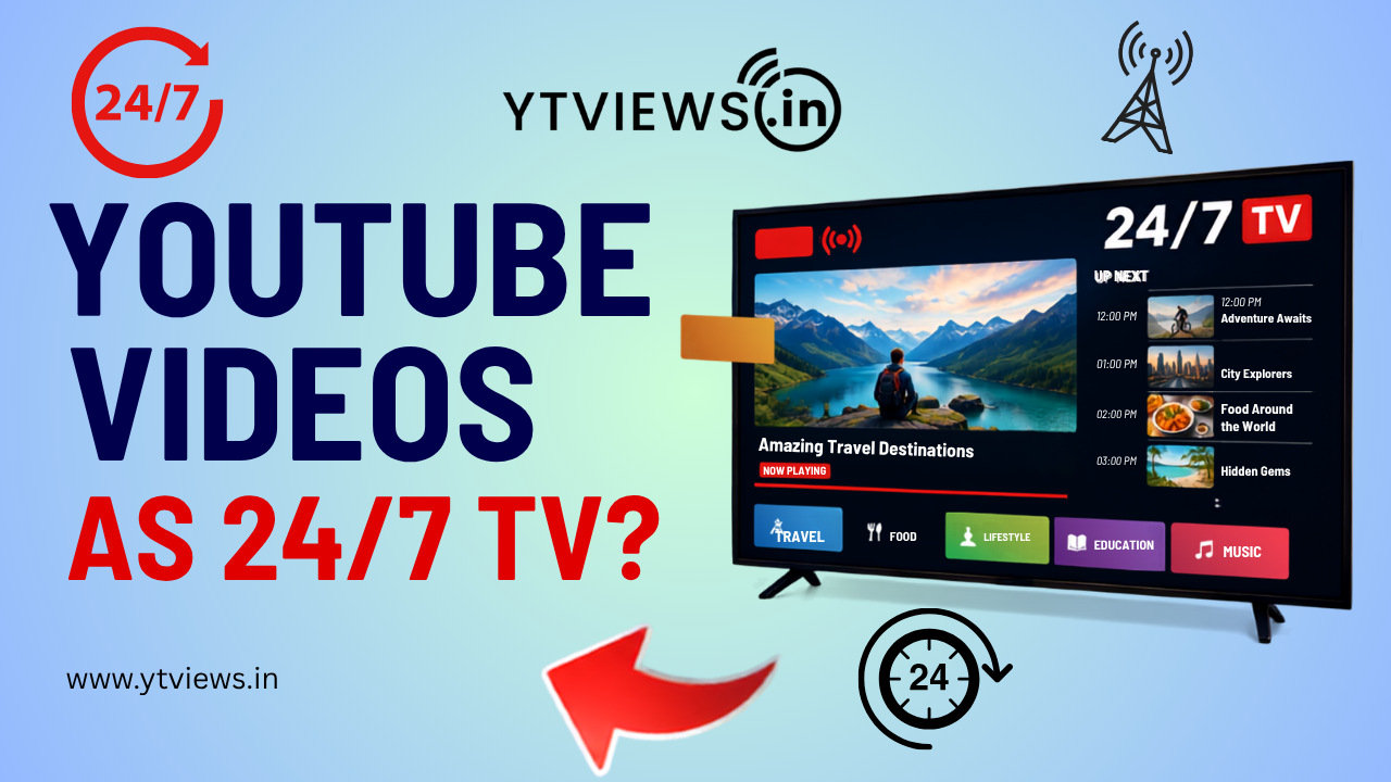Can YouTube Turn Creator Videos Into 24/7 TV channels?