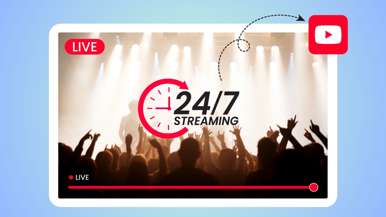 Videos streaming 24/7