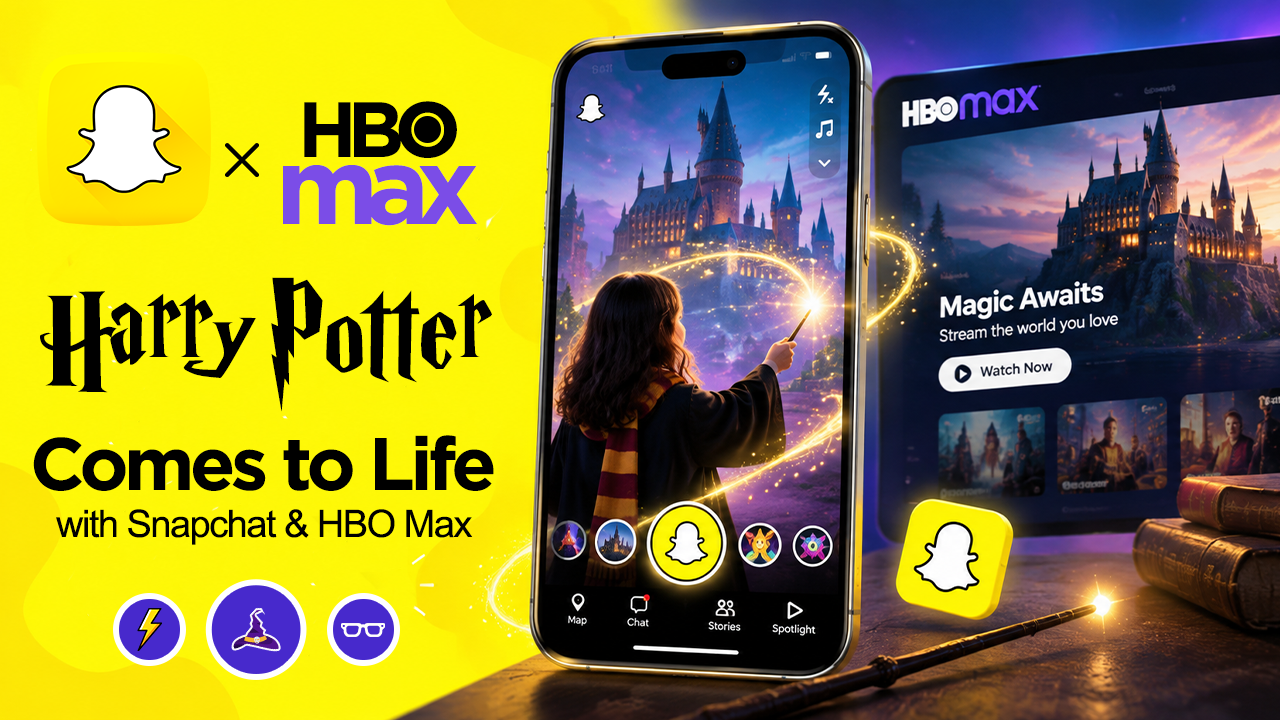 Snapchat brings Harry Potter to life with HBO Max.